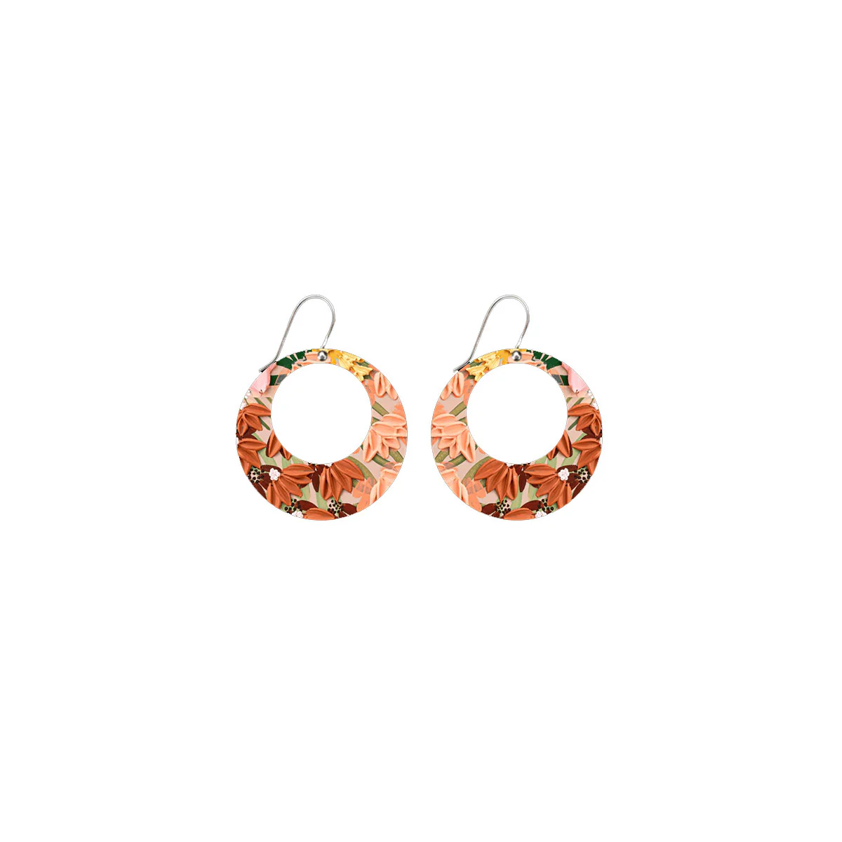 Earrings Wild Child Duo Retro Drop - Moe Moe