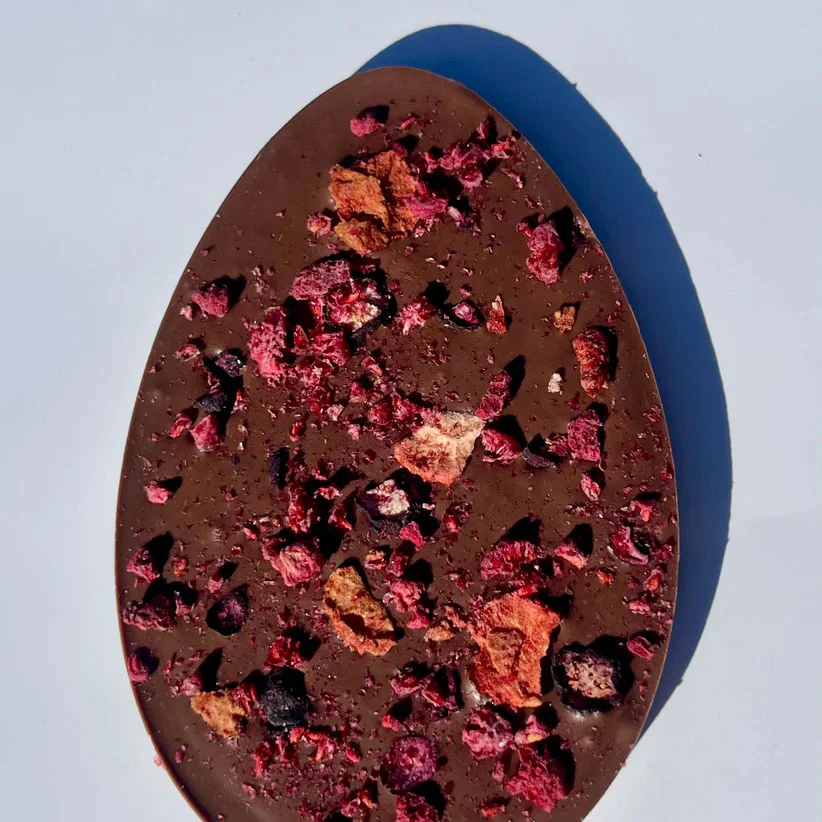 Easter Egg Bar Milk Chocolate Berries - Sweet Pea & Poppy - Image 2