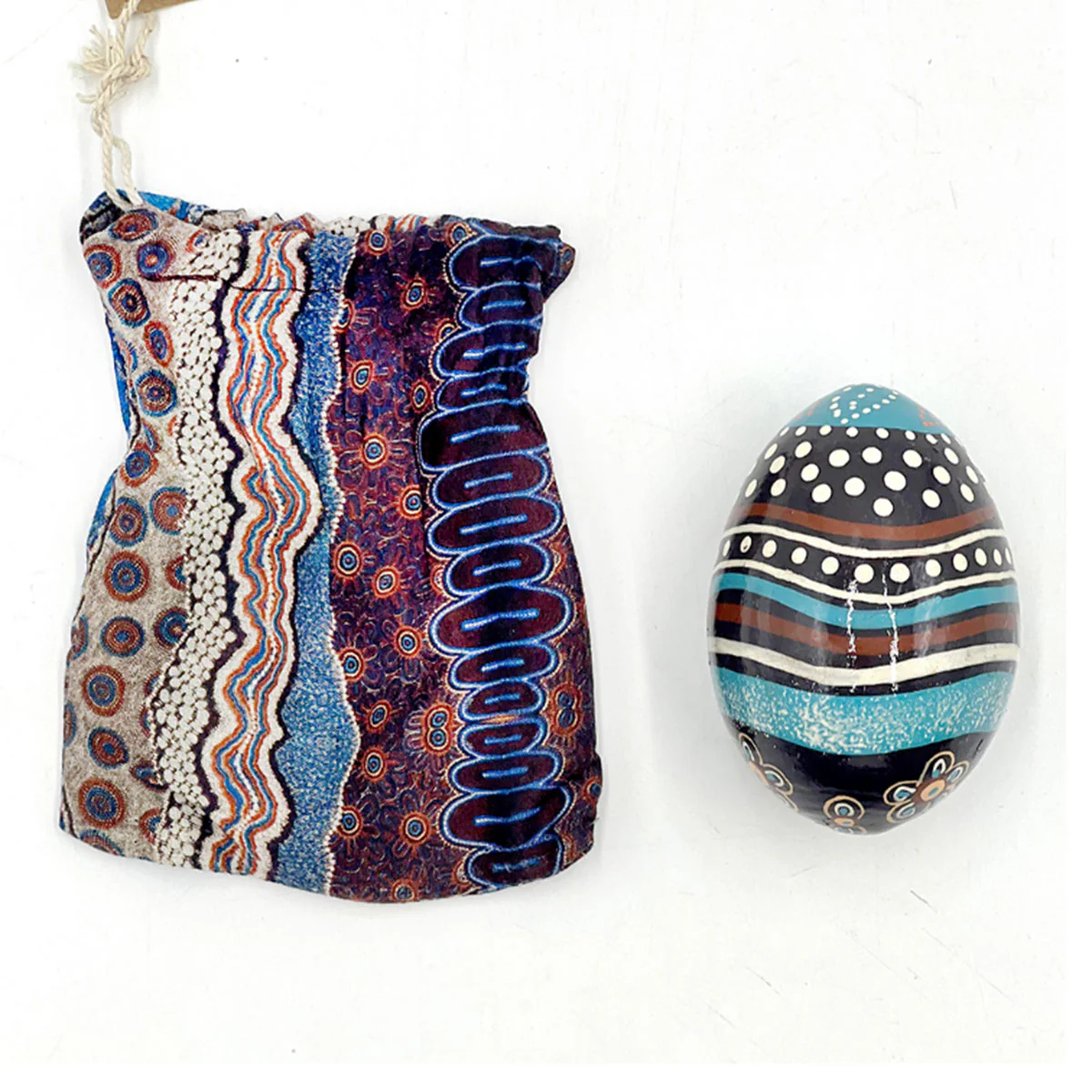Egg Ornament Ocean and Earth - Better World Arts