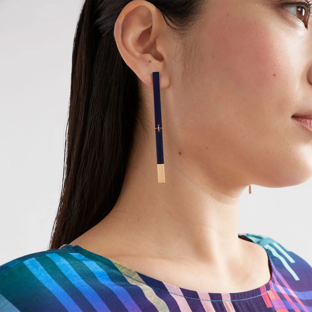 ELECTRIC GREEN Umi Drop Earring - Image 2
