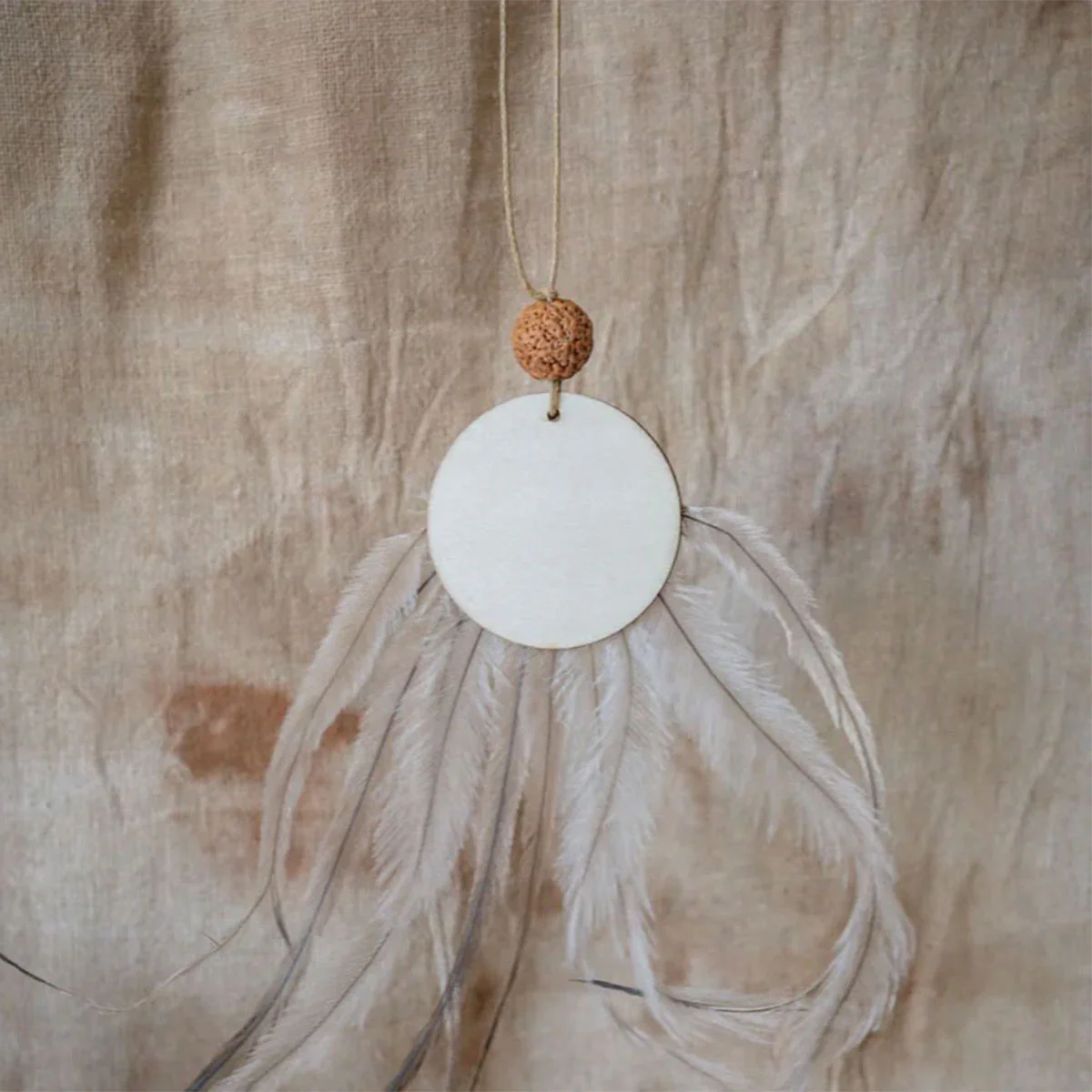 Necklace Making Kit Emu Feather - Ochre Dough - Image 2