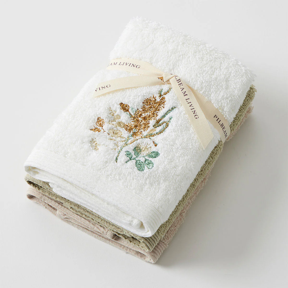 Face Washer Set 3 Botanica - Pilbeam Living