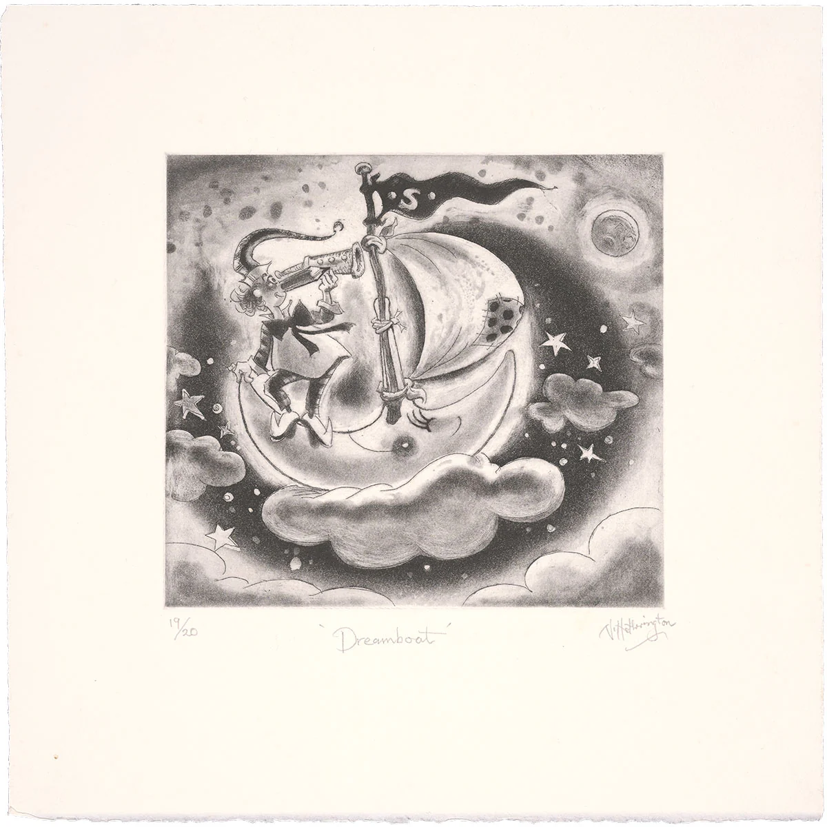 Fine Art Print Hahnemuhle Photo Rag BW 310gsm Dreamboat 500x500mm