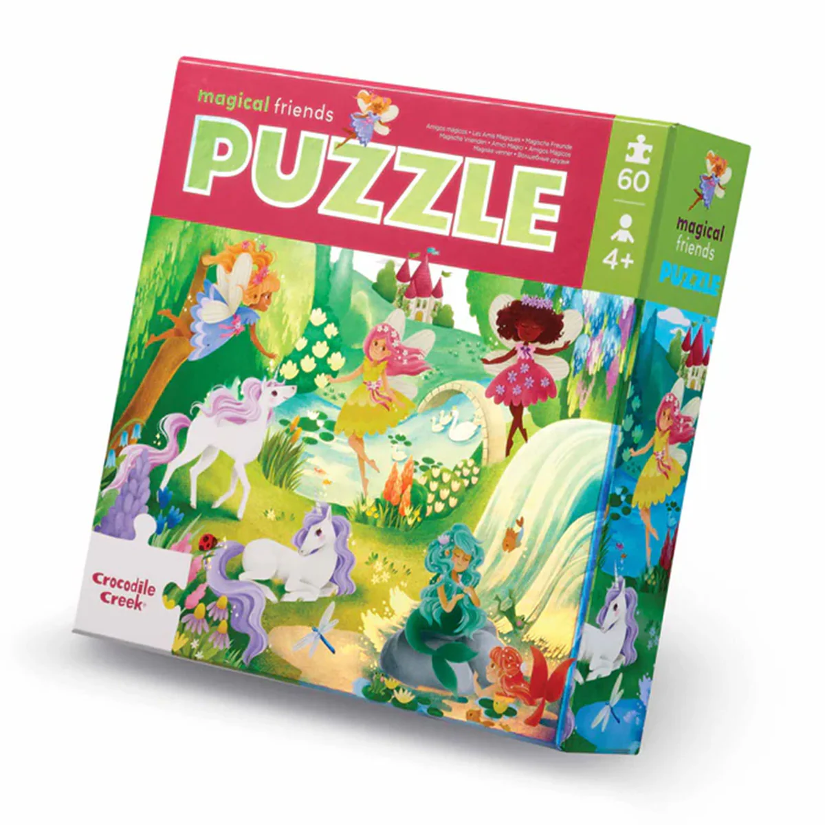 Foil Puzzle Magical Friends 60pc - Tiger Tribe