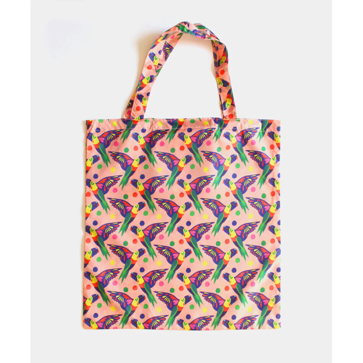 Fold Up Reusable Bag Rainbow Lorikeet Pete Cromer - Wilmot Harvey