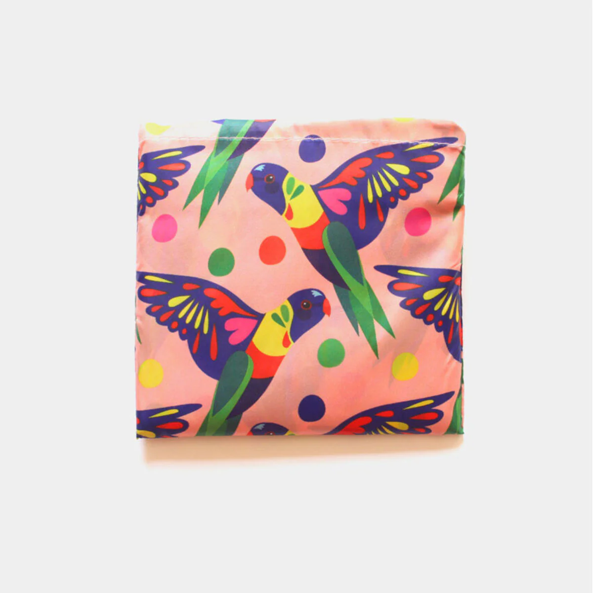 Fold Up Reusable Bag Rainbow Lorikeet Pete Cromer - Wilmot Harvey - Image 2