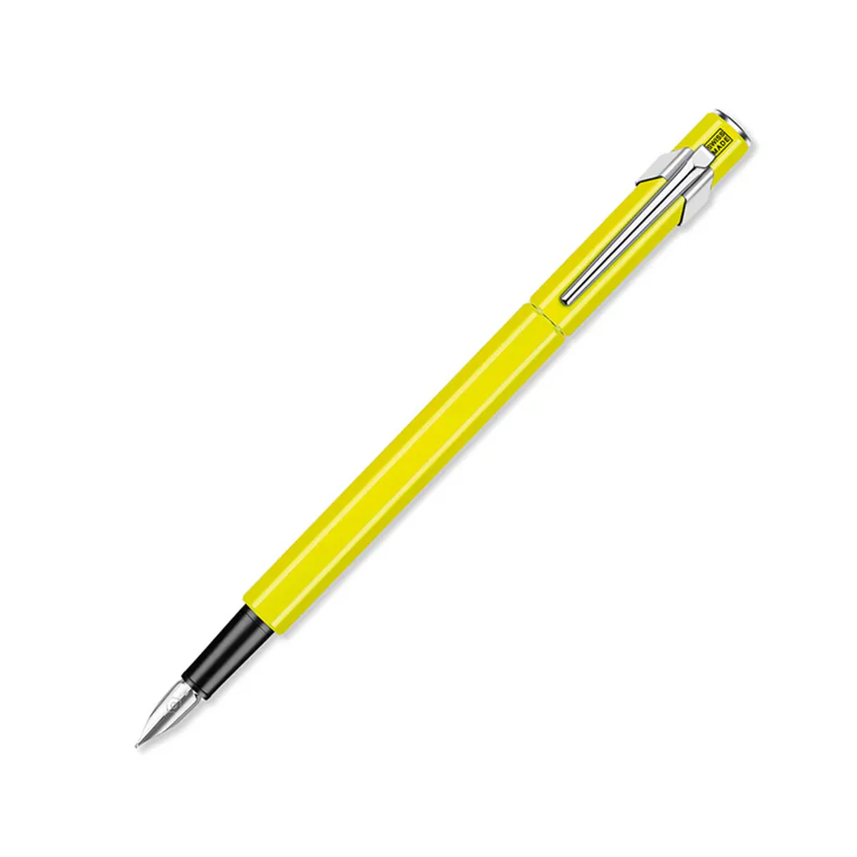 Fountain Pen FineFluo Line Slimpack Yellow 849 Plume Caran d'Ache - Telegram