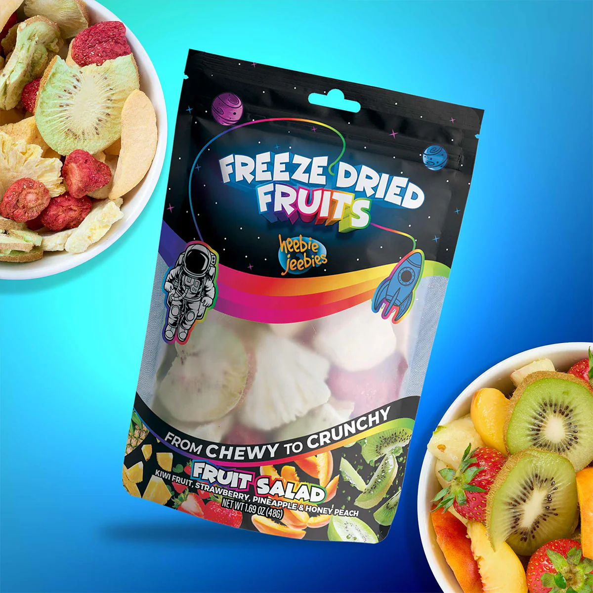Freeze Dried Fruit Salad Large - Heebie Jeebies