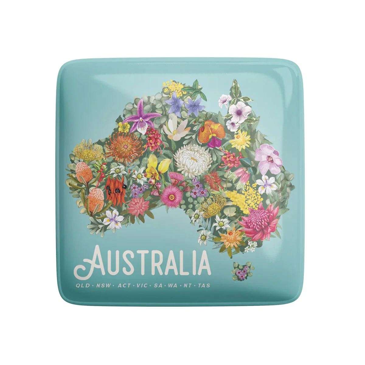 Fridge Magnet Gday Australia Map - LaLaLand