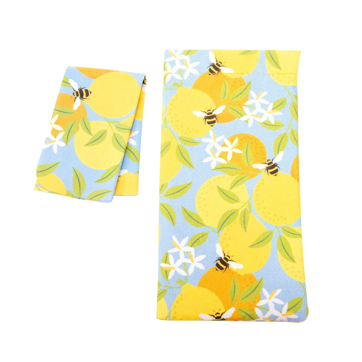 Glasses Case & Cloth Bees Snap Shut - Isalbi - Image 2