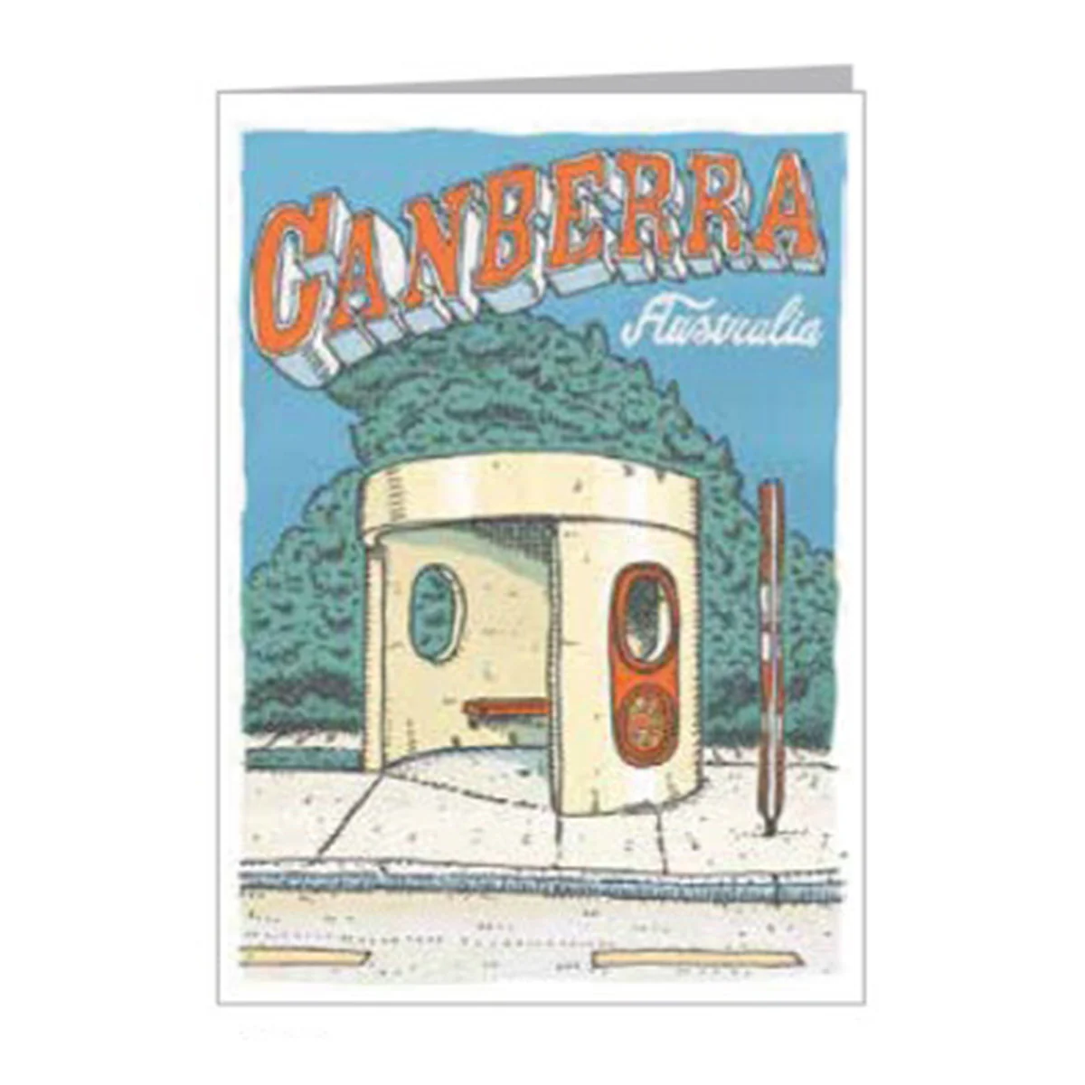 Greeting Card Bus Shelter Trevor Dickinson