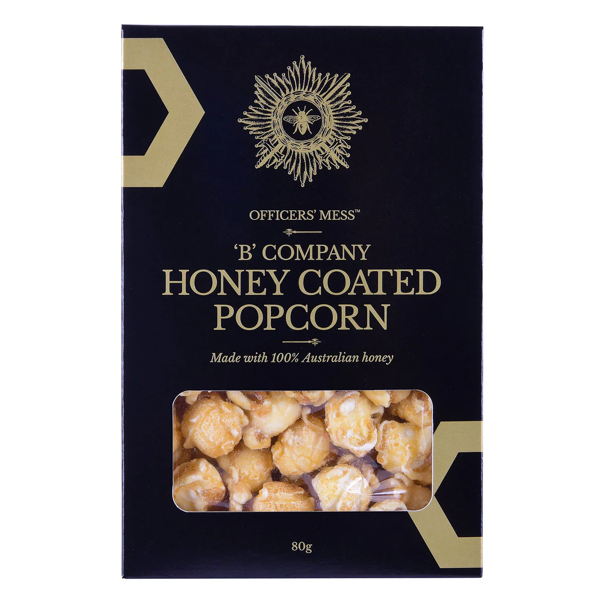 Honey Popcorn 80g TRCC B Company - Gourmet Brands