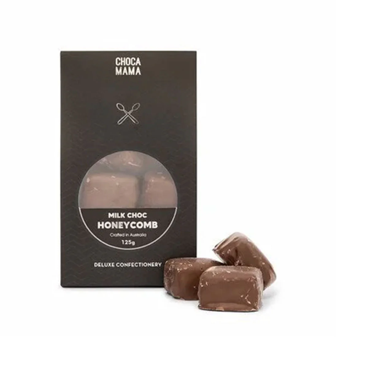 Honeycomb Milk Chocolate 125g - Chocomama