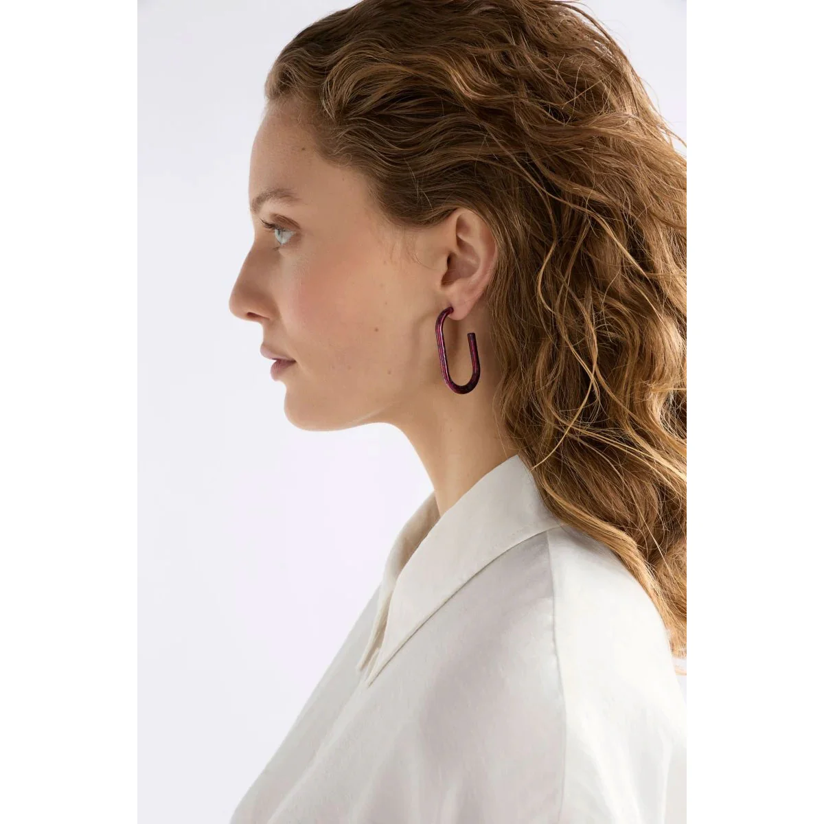 Hoop Earring Alsmen Merlot - Elk Accessories - Image 2