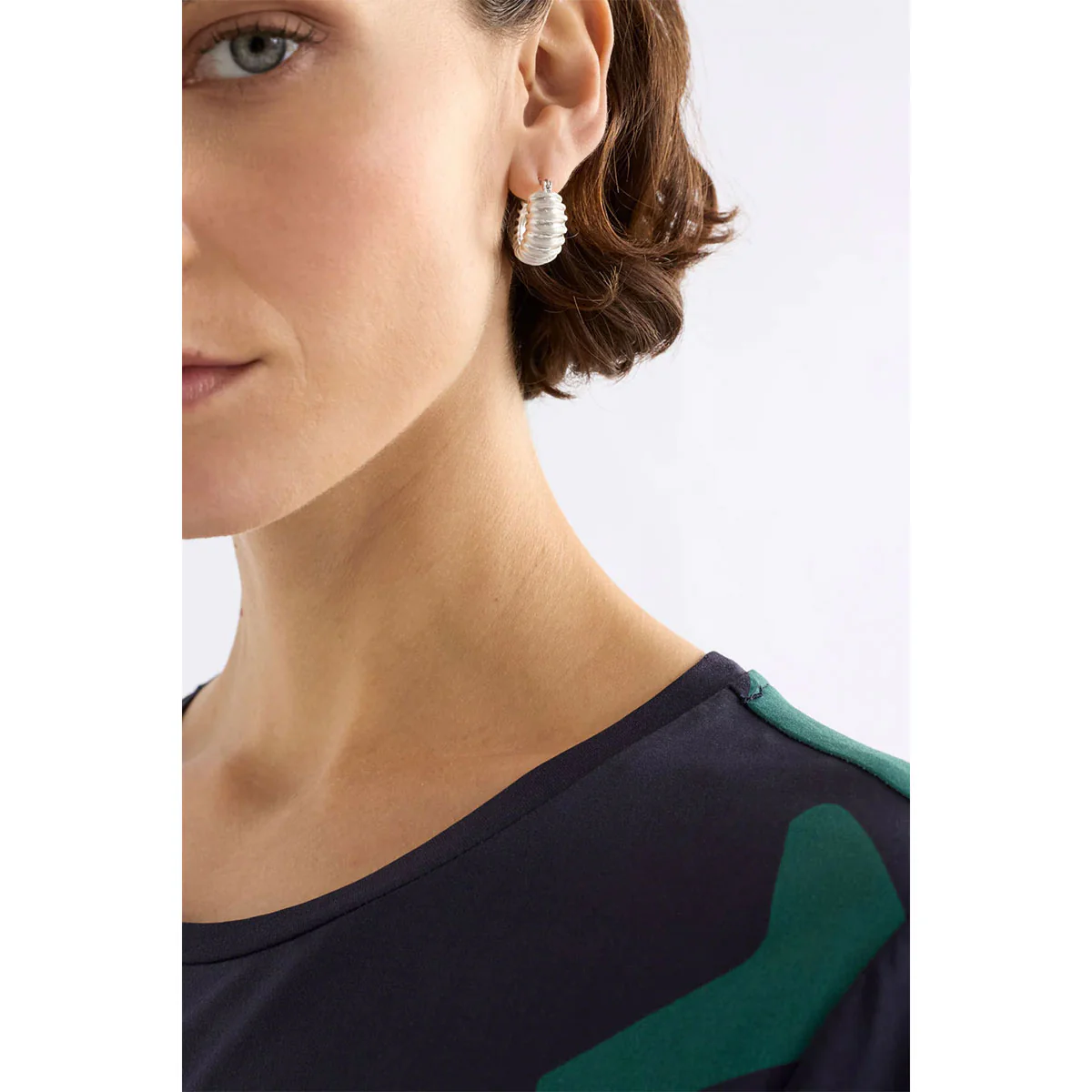 Hoop Earring Ellin Gold - Elk Accessories - Image 2