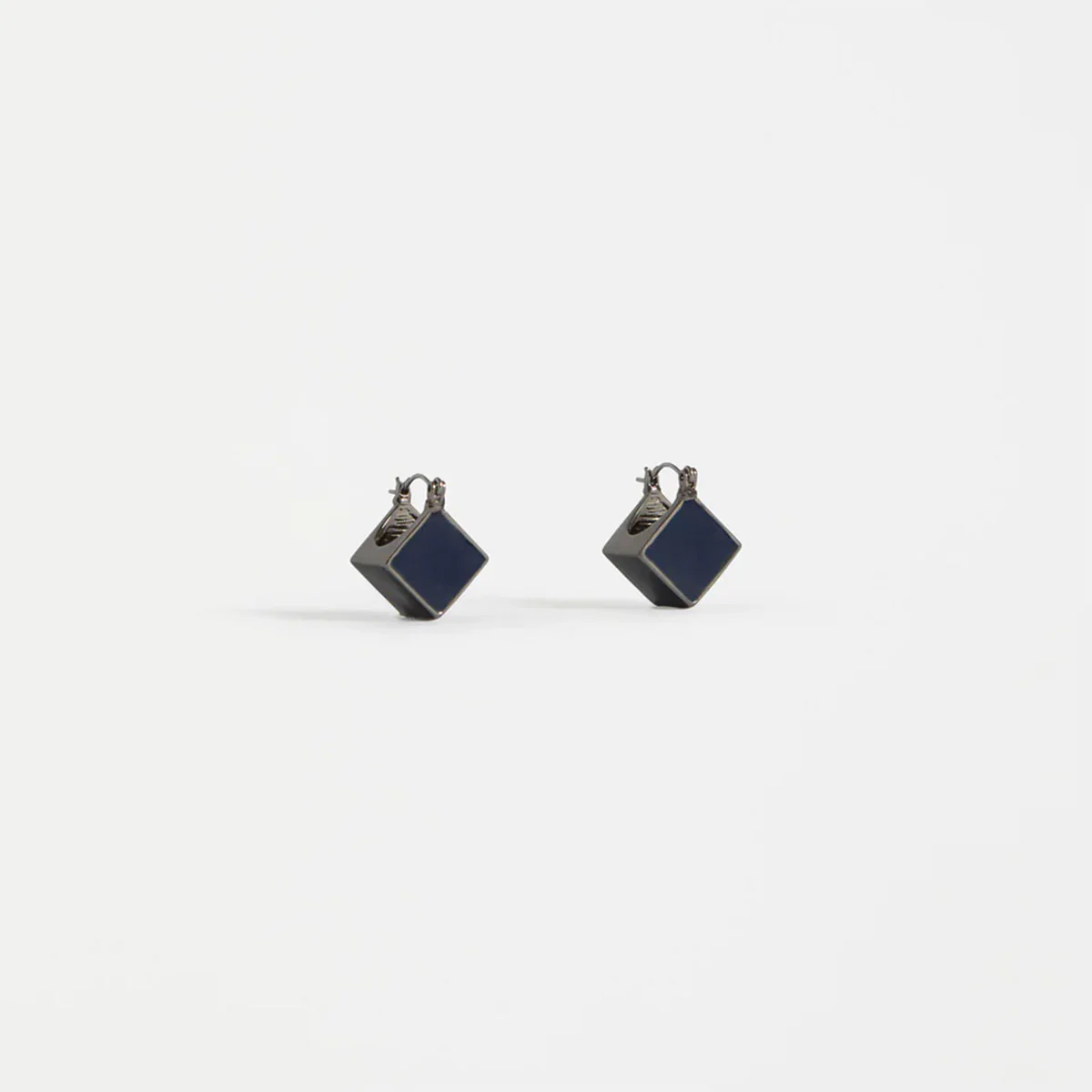 Hoop Earring Elta Steel Blue Mini - Elk Accessories