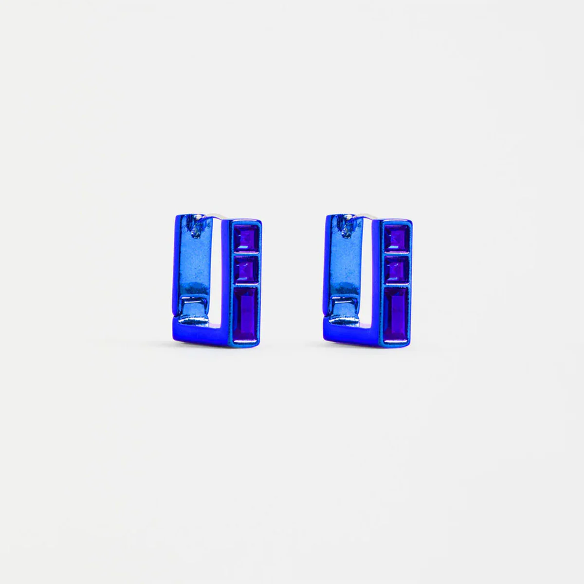 Hoop Earring Jilsa Navy Small - Elk Accessories