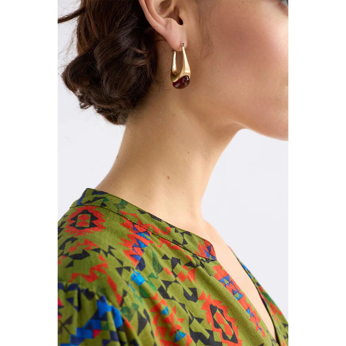 Hoop Earring Korvvo Blue Long - Elk Accessories - Image 2
