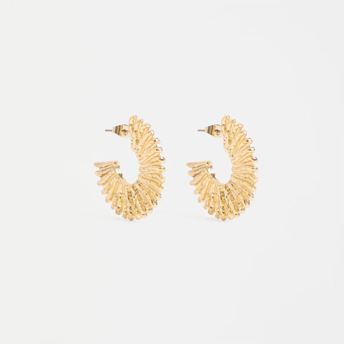 Hoop Earring Krusen Gold - Elk Accessories