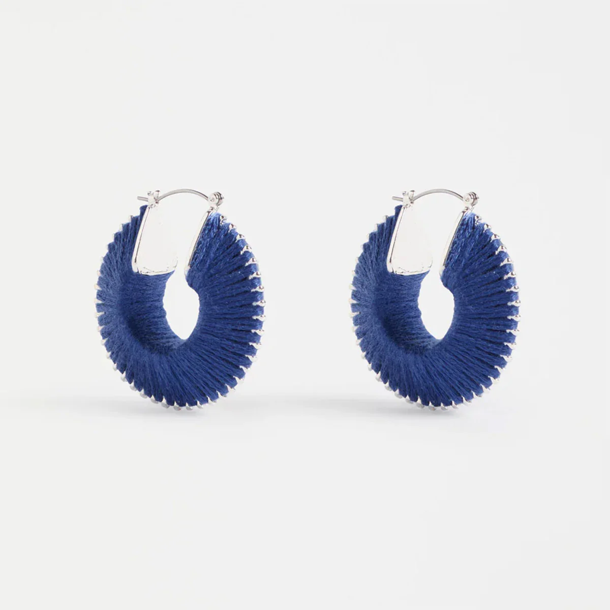 Hoop Earring Ledde Cobalt - Elk Accessories
