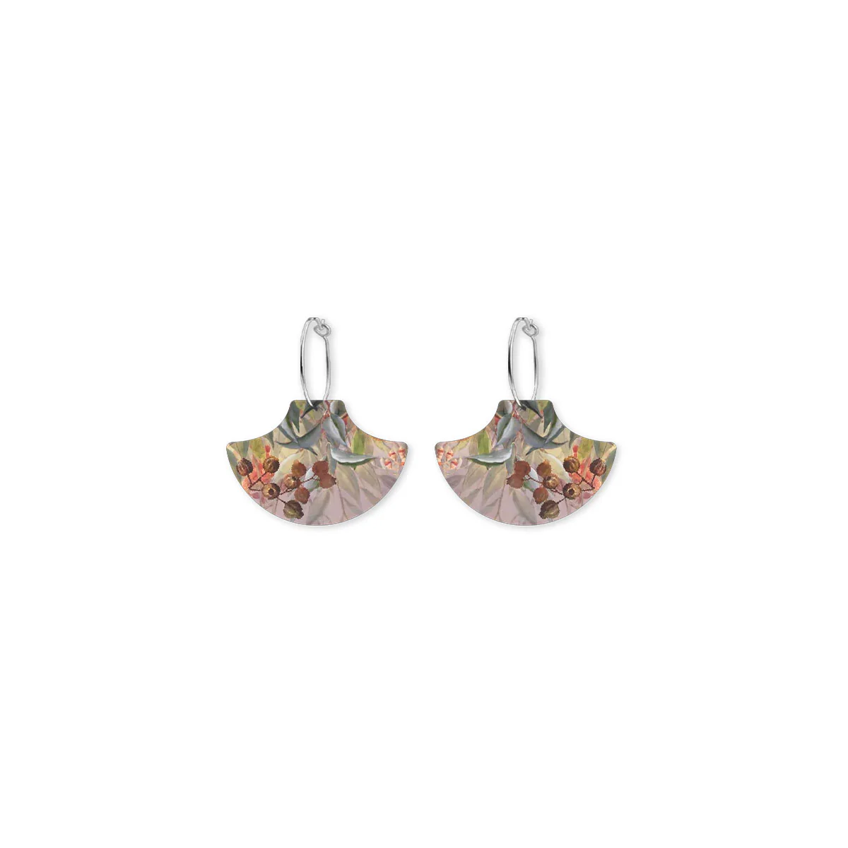 Hoop Earrings Gumnuts Pagoda Ellis Rowan - Moe Moe Design