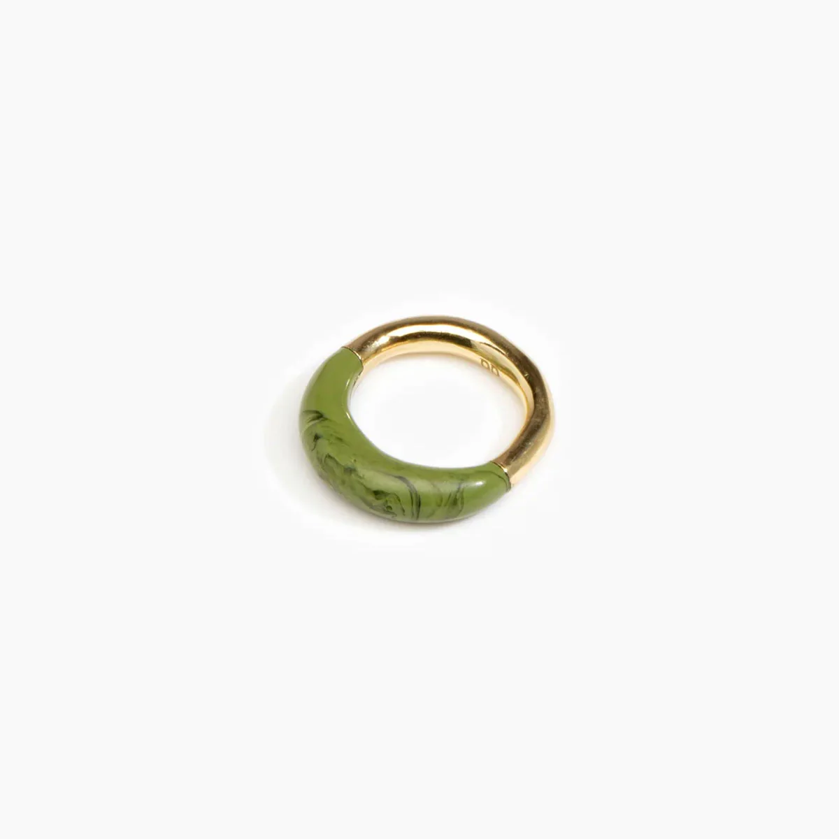 Horn Ring Black Moss SML - Dinosaur Designs