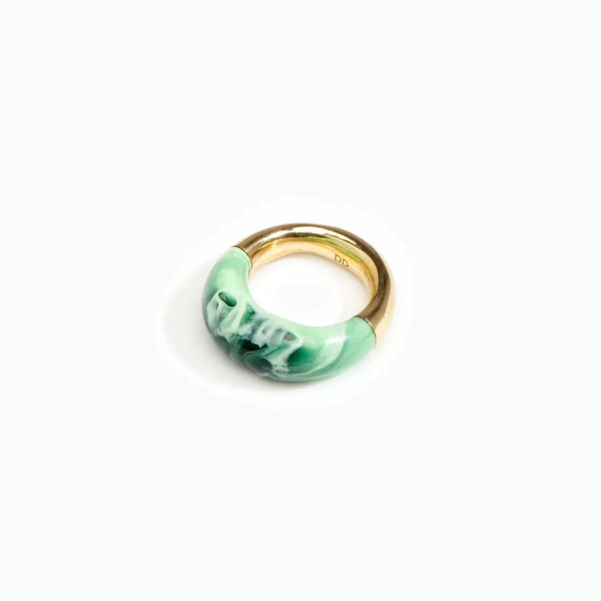 Horn Ring Moss MED - Dinosaur Designs