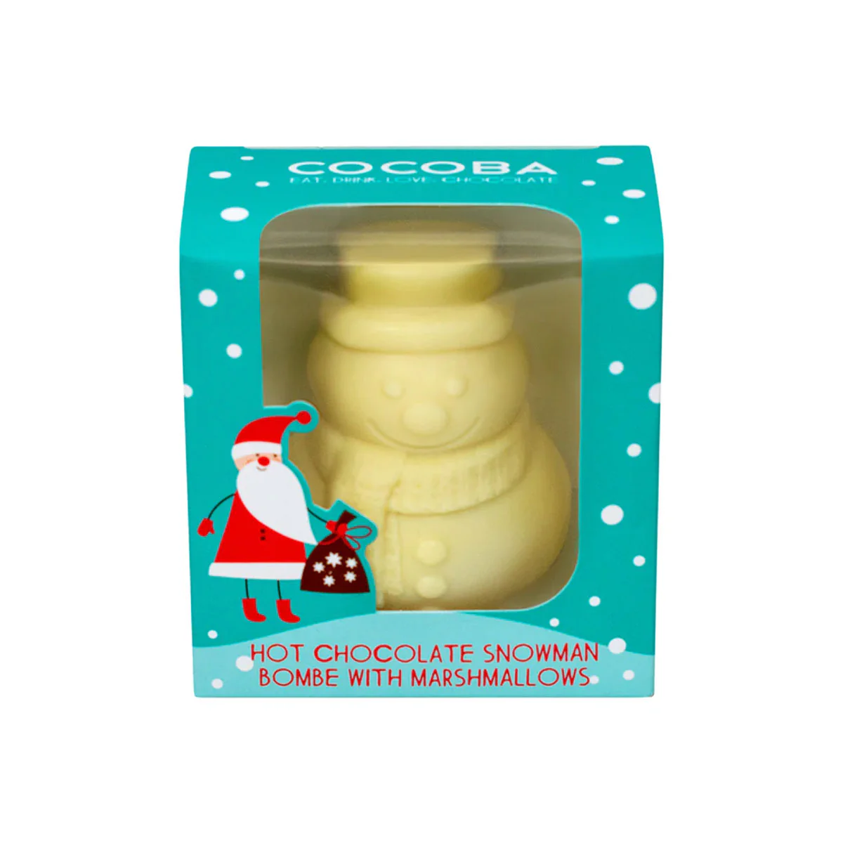 Hot Chocolate Bomb Snowman Mini Marshmallows 50g - Gourmet Brands