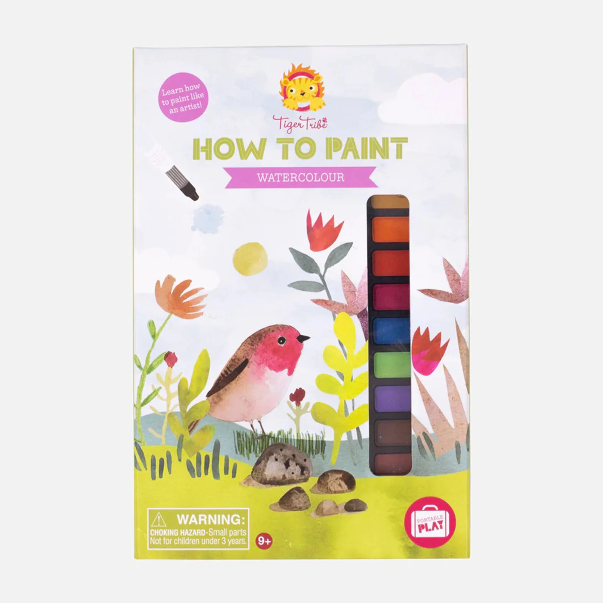 How To Paint Watercolour Set - Tiger Tribe