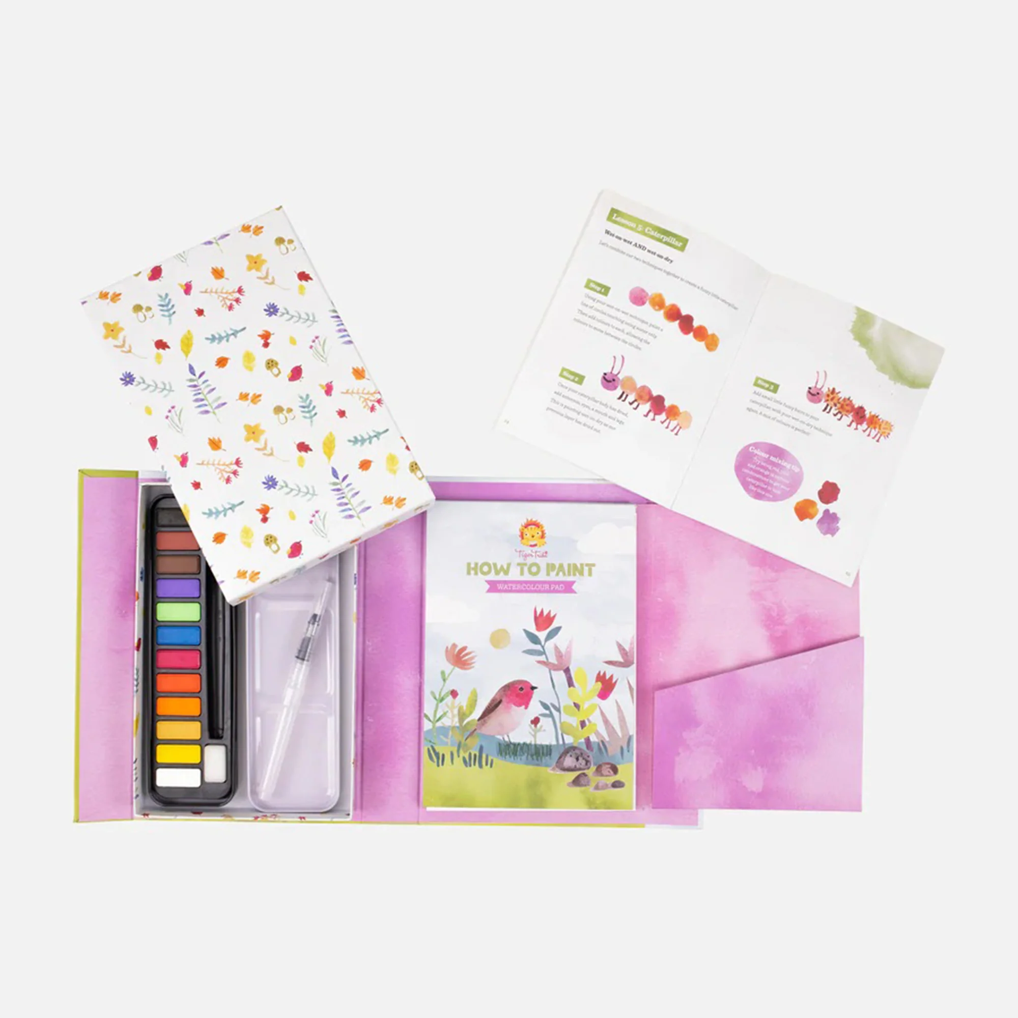 How To Paint Watercolour Set - Tiger Tribe - Image 2