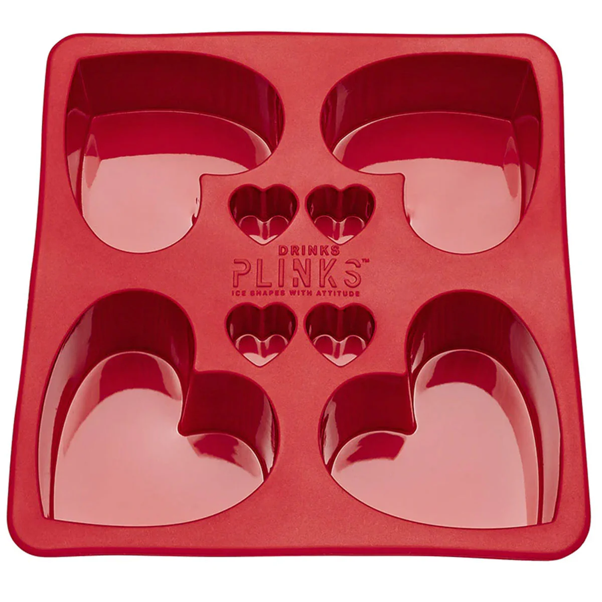 Ice Cube Silicone Tray Love Heart - Plinks - Image 3