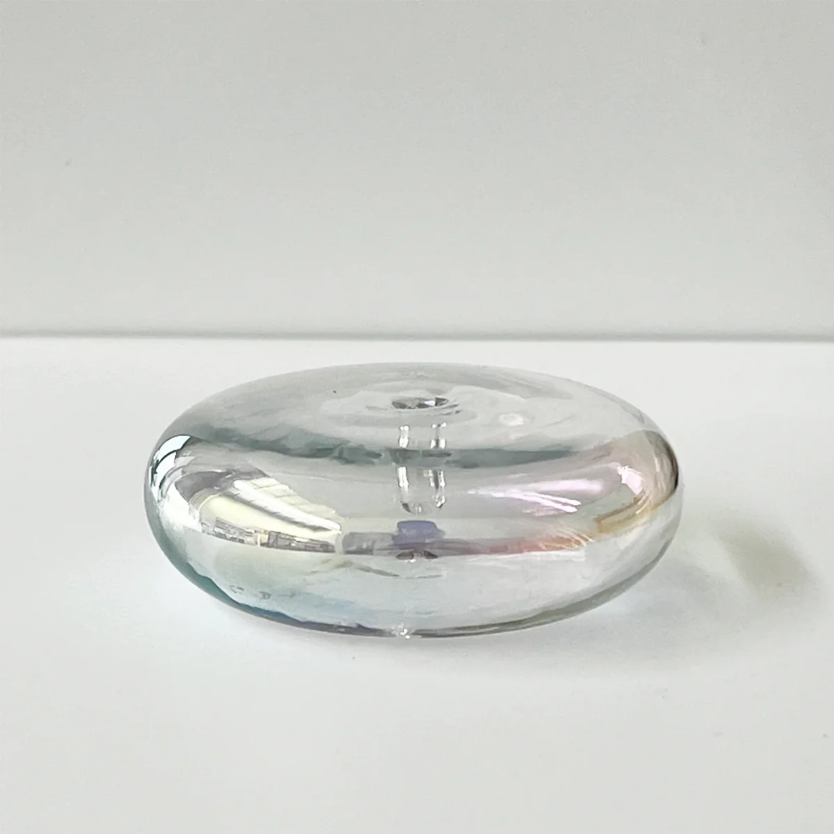Incense Holder Glass Vessel Iridescent - Gentle Habits