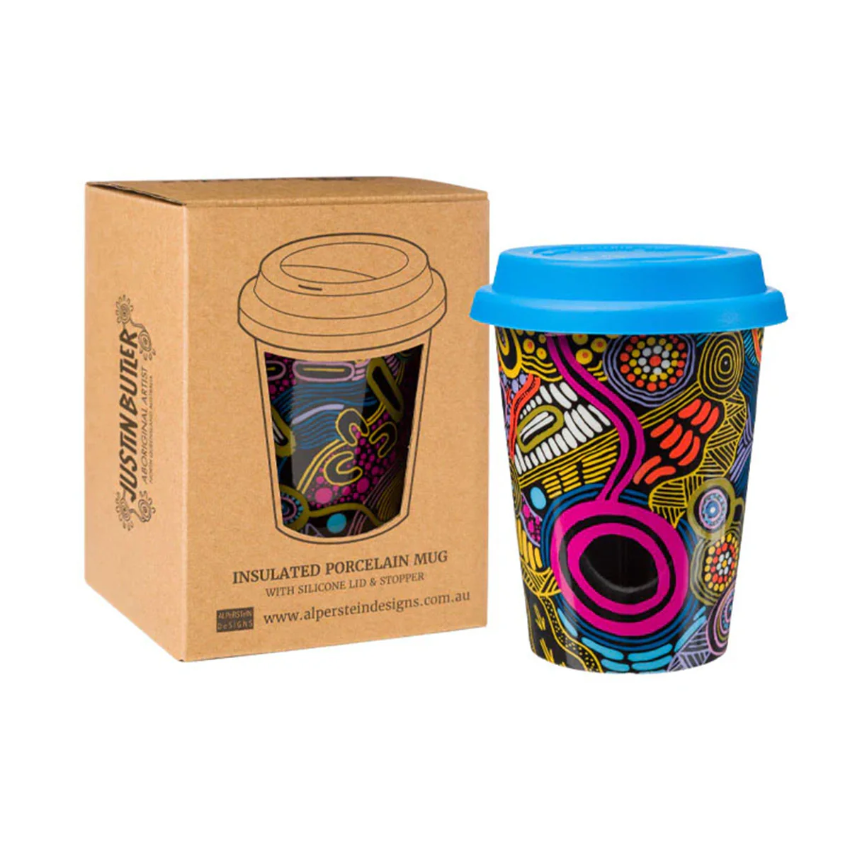 Insulated Mug Justin Butler - Alperstein Designs