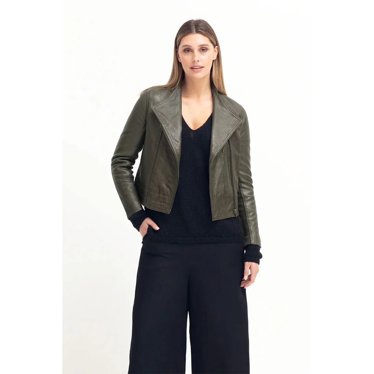 Jacket Lader Leather Tarmac - Elk Accessories - Image 2