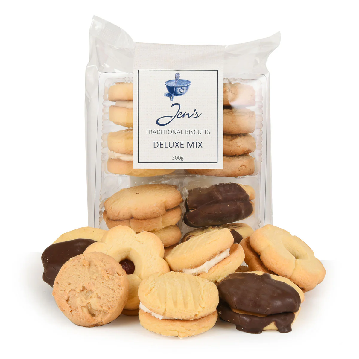 Biscuits Deluxe Mix Jens Traditional 300g - Gourmet Brands