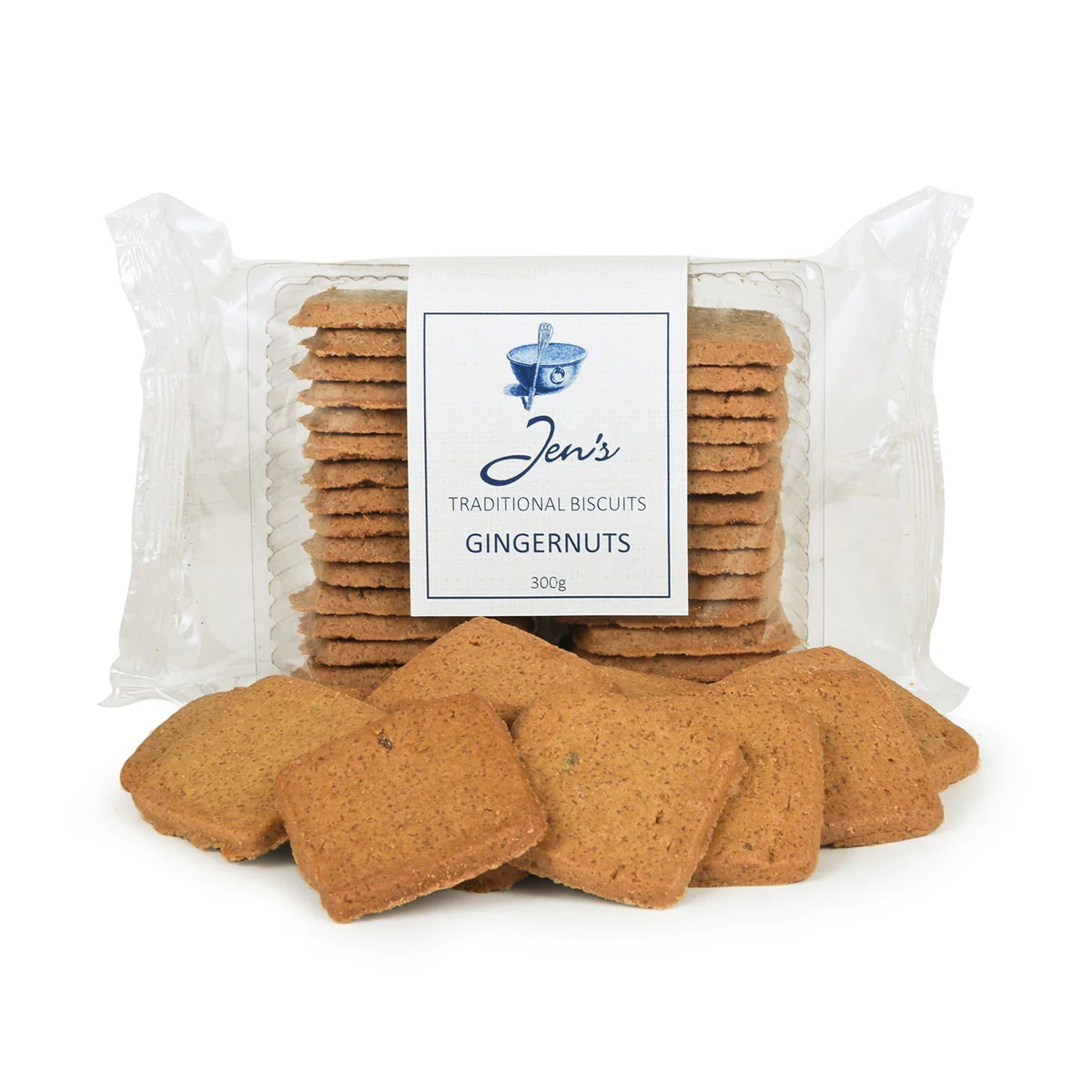 Biscuits Gingernut Jens Traditional 300g - Gourmet Brands