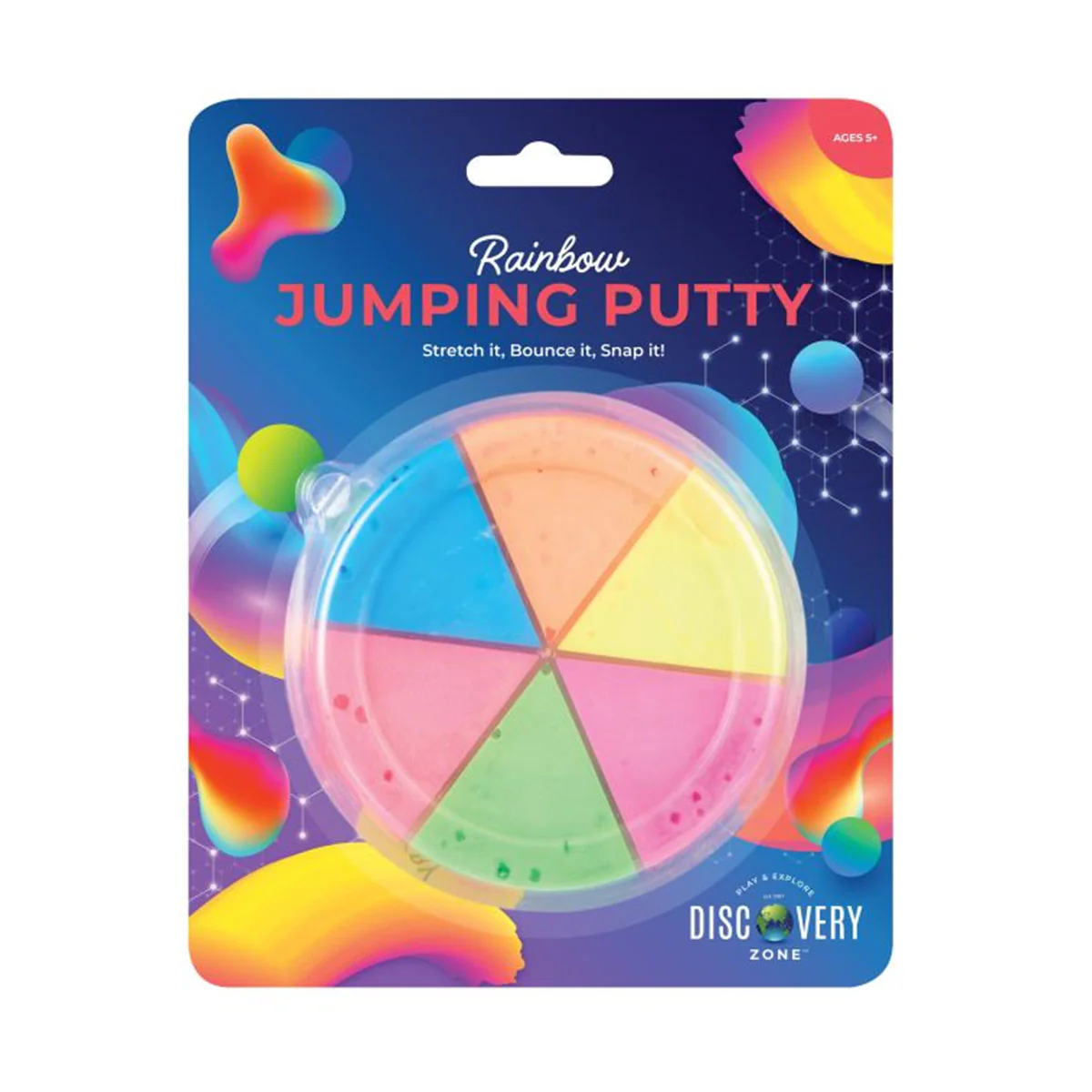 Jumping Putty Rainbow Discovery Zone - Isalbi