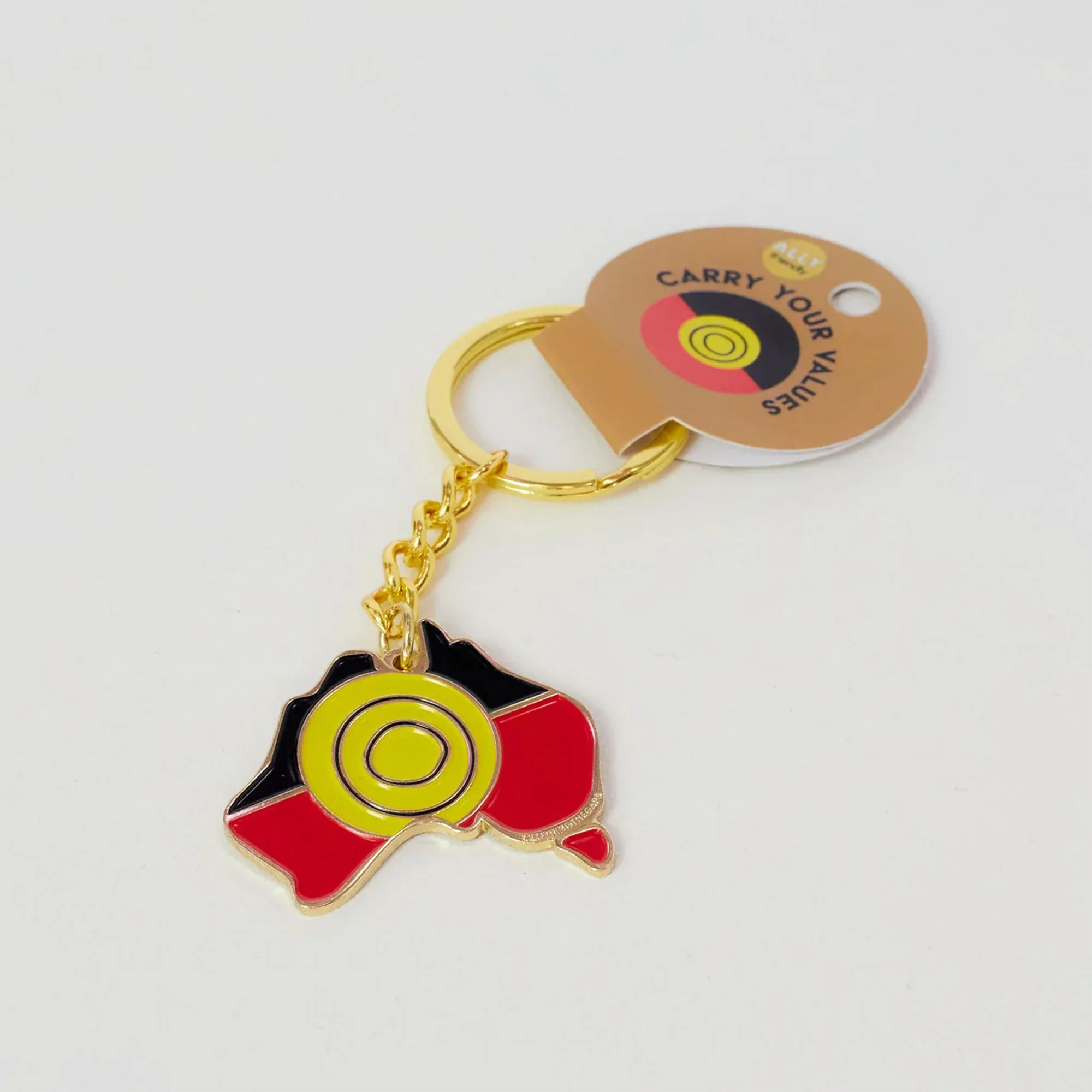 Keyring Aboriginal Land - Clothing The Gaps