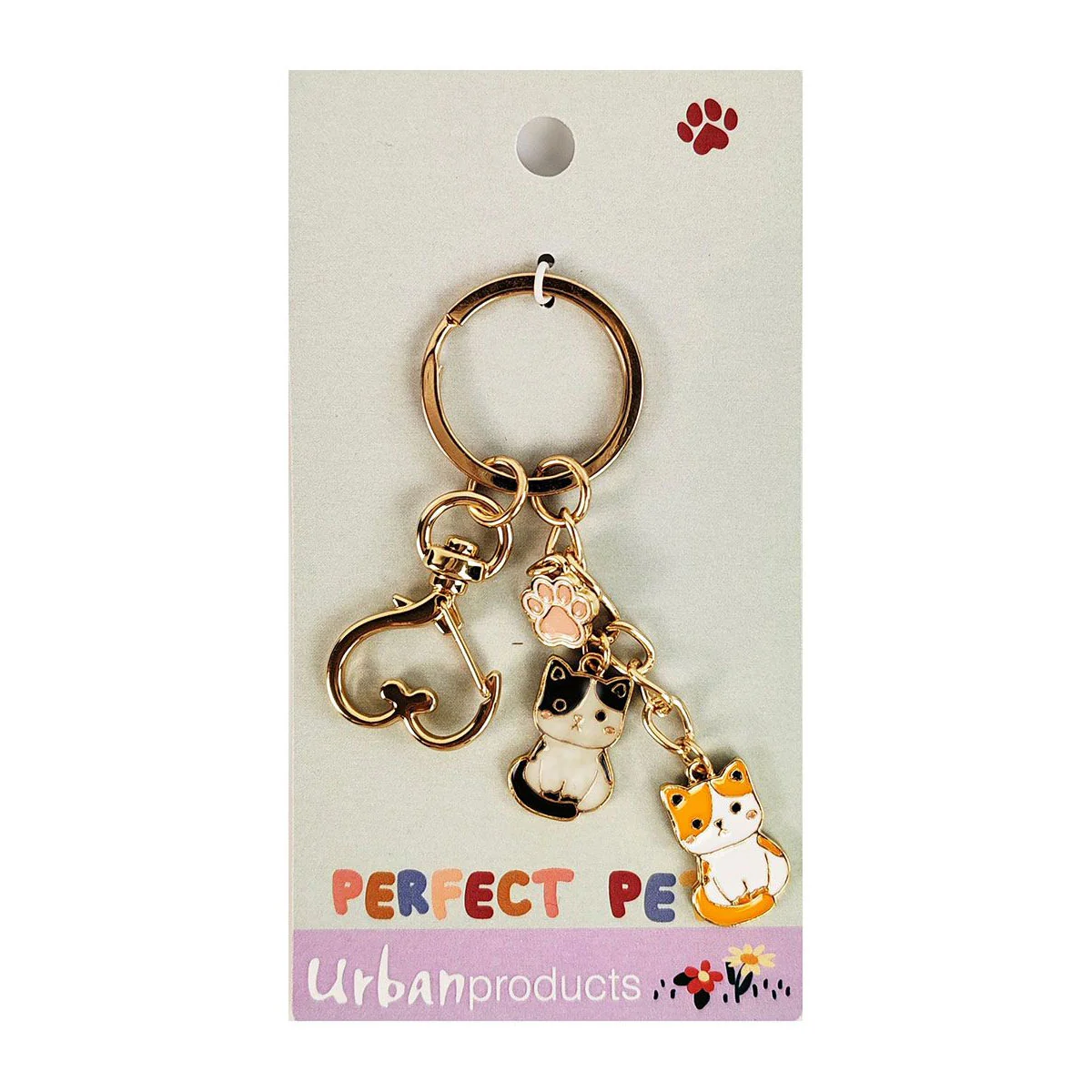 Keyring Cats Perfect Pets - Urban Products