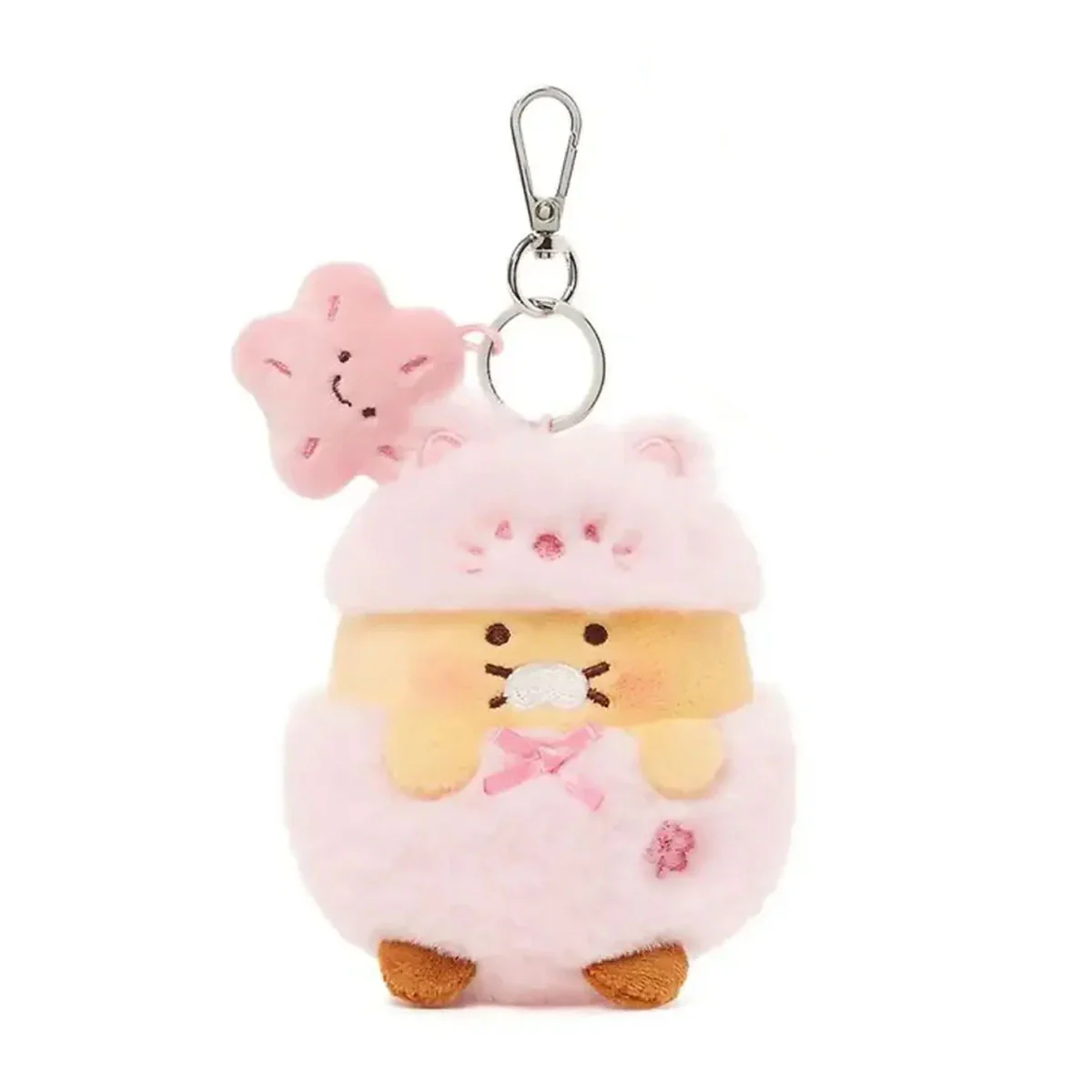 Keyring Choonsik Pink Blossom Plush - Kakao