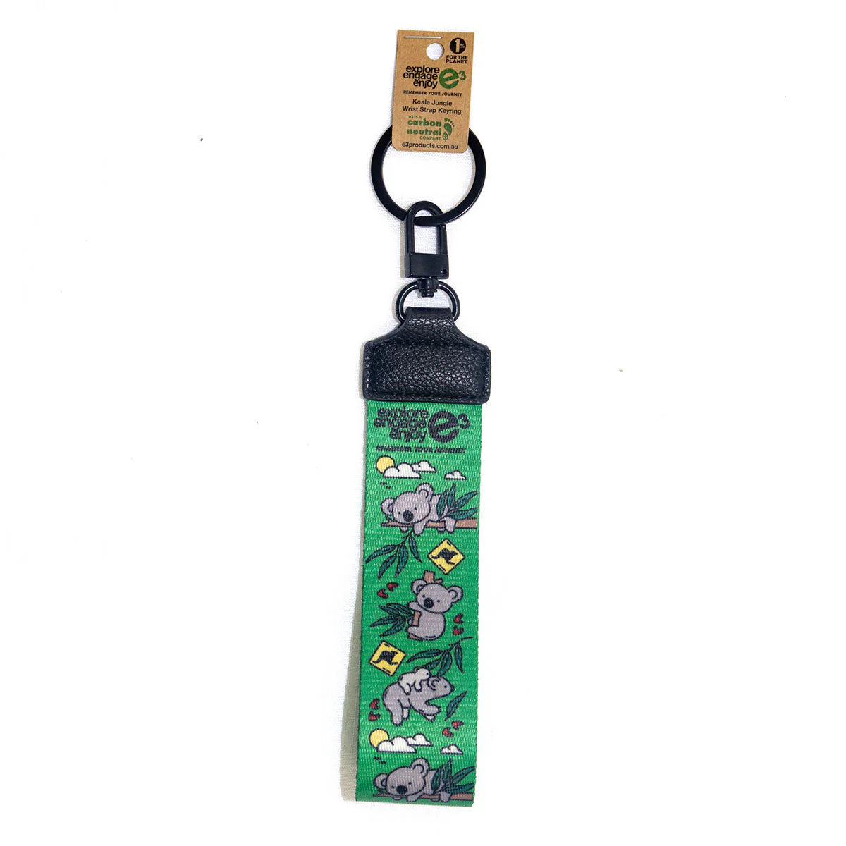 Keyring Koala Wrist Strap - Explore Engage Enjoy