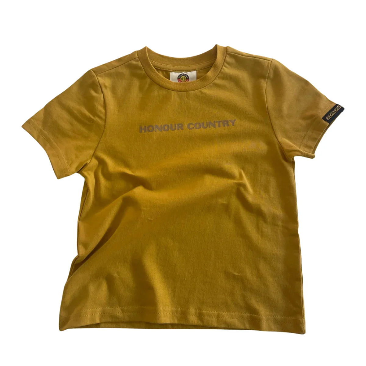 Kids Mustard Honour Country Tee - Clothing the Gaps