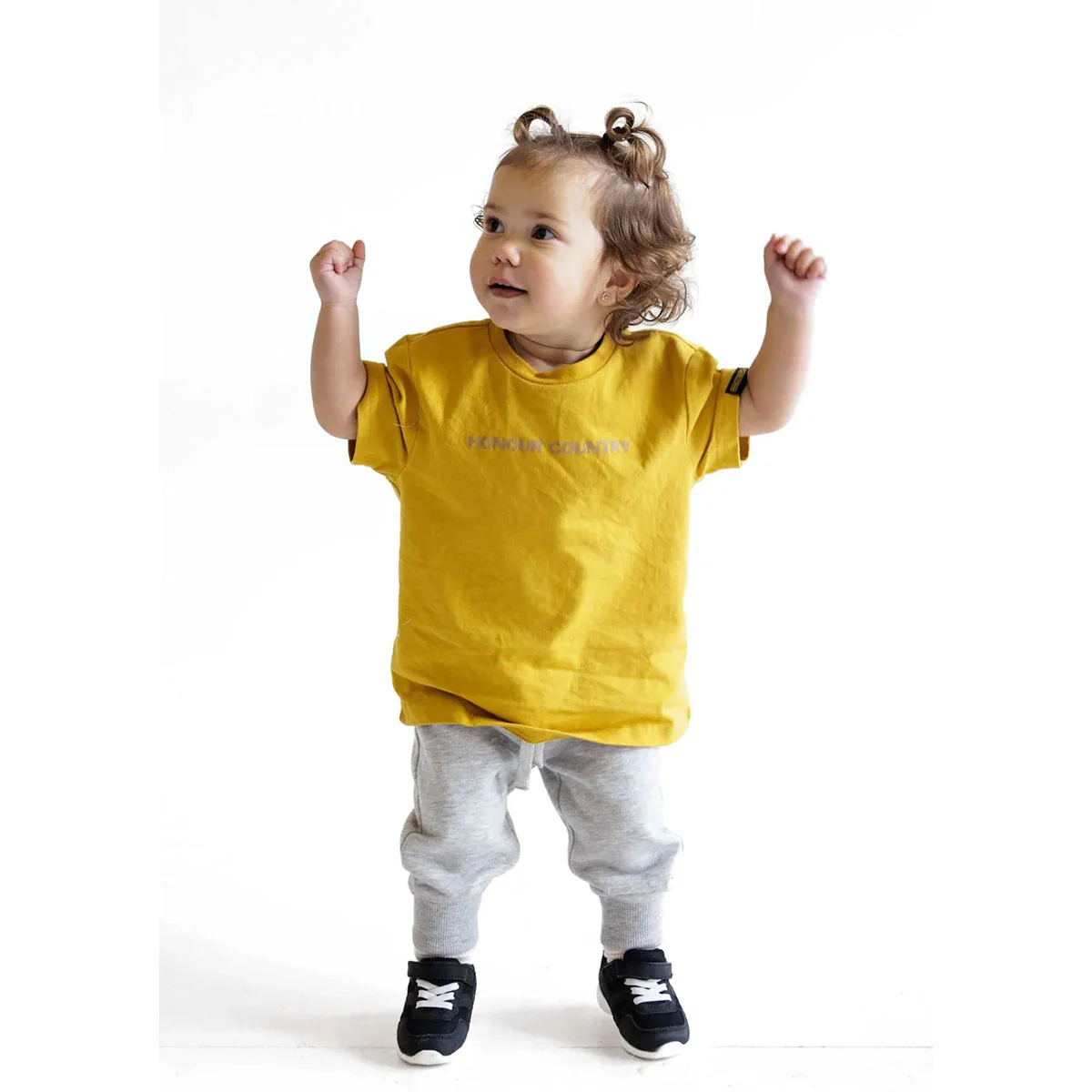 Kids Mustard Honour Country Tee - Clothing the Gaps - Image 3