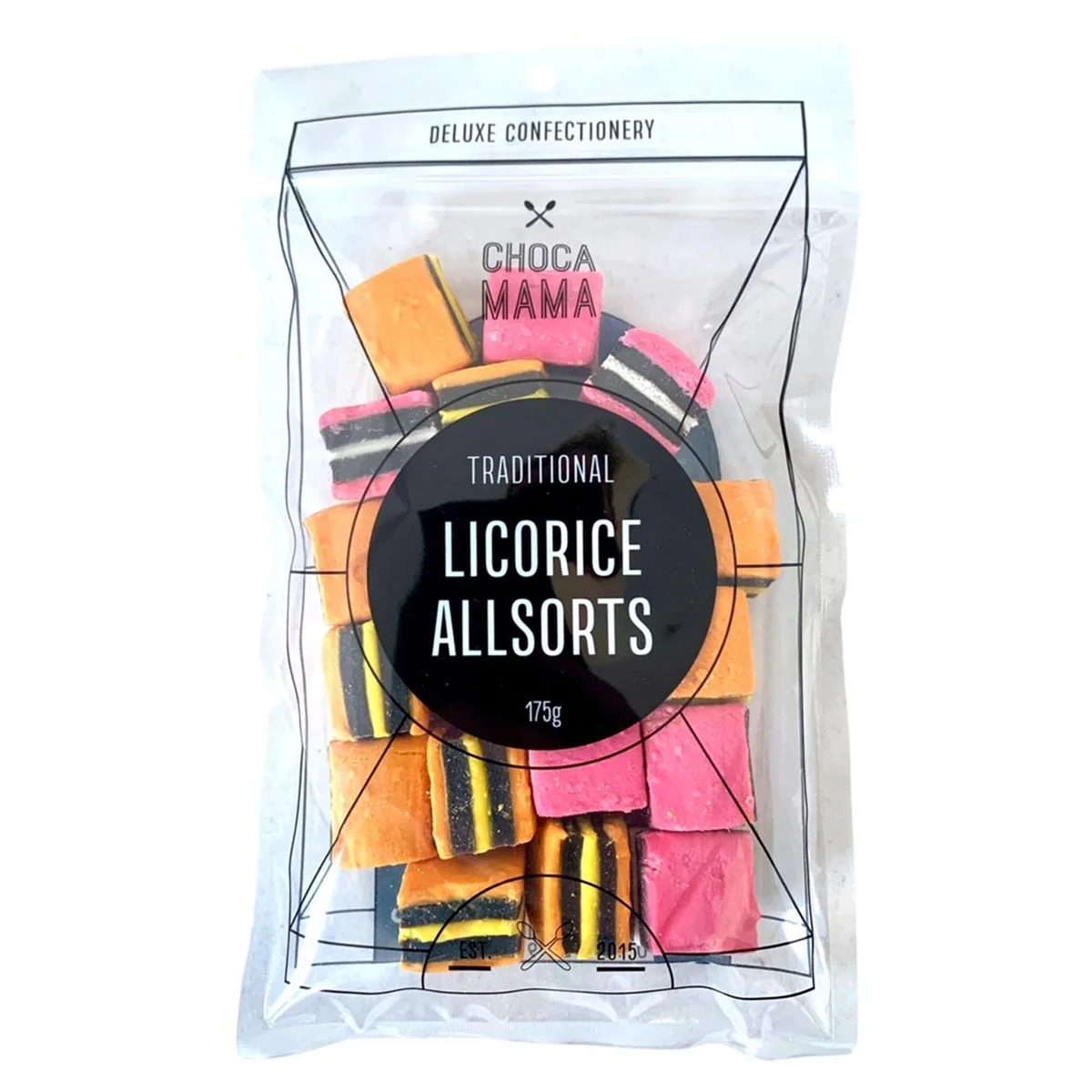 Licorice Allsorts 175g - Chocamama