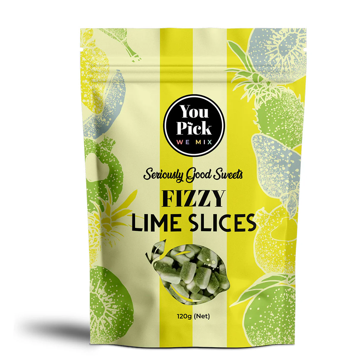 Lime Slices 100g - You Pick We Mix