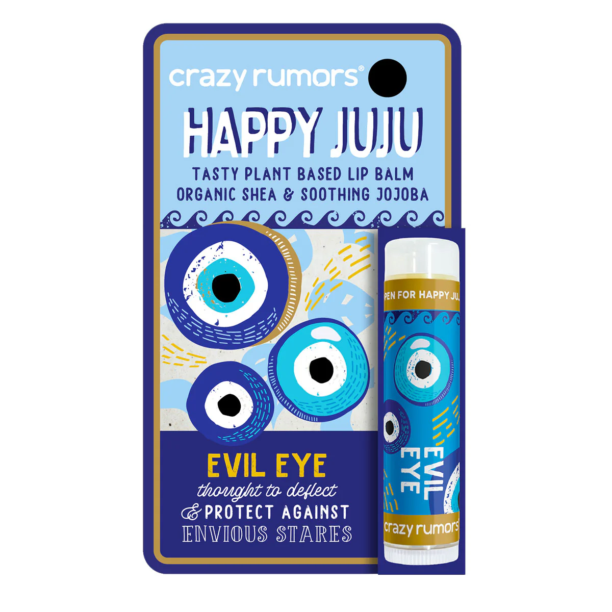 Lip Balm Evil Eye Happy Juju - Crazy Rumors