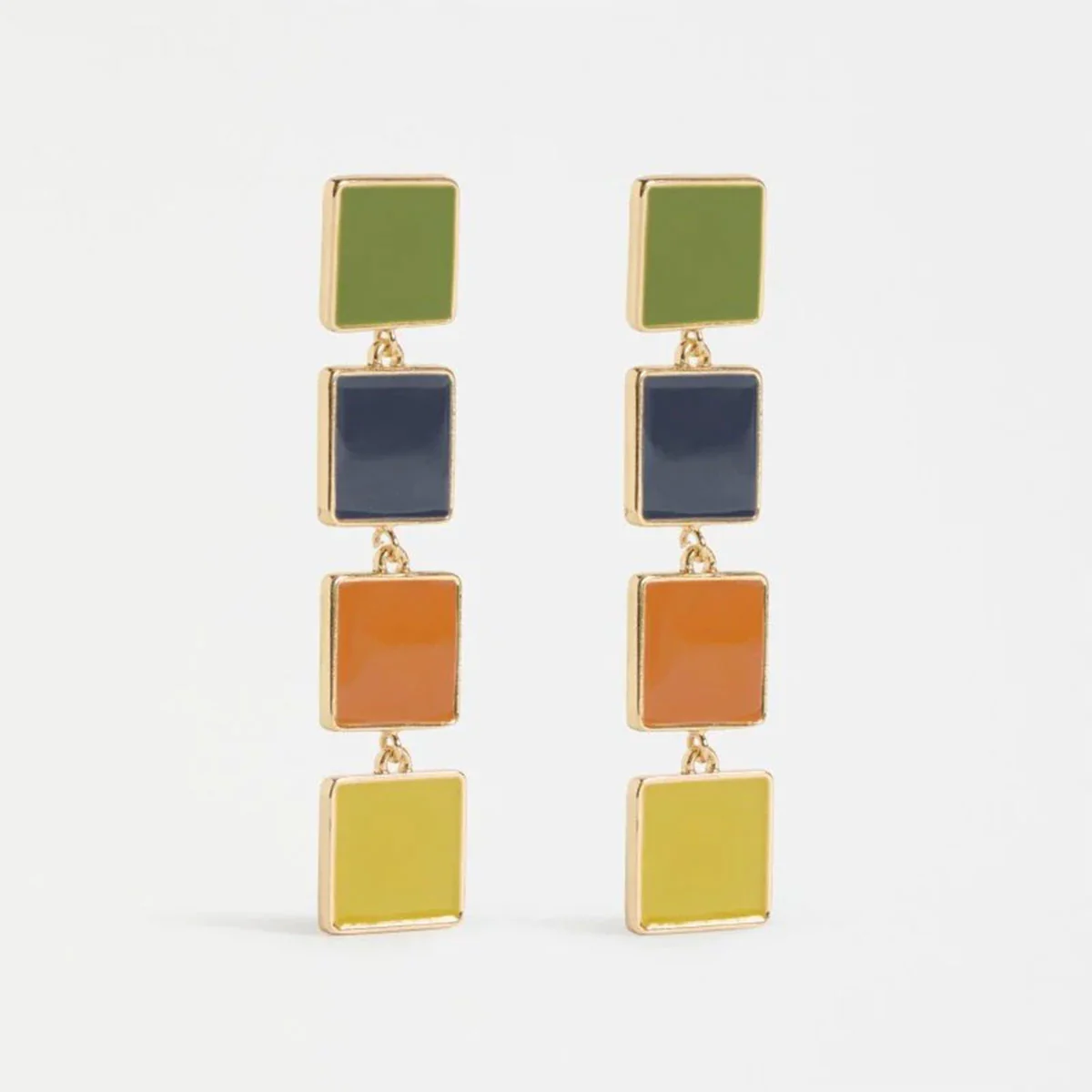 Long Drop Earring Vali Artichoke - Elk Accessories