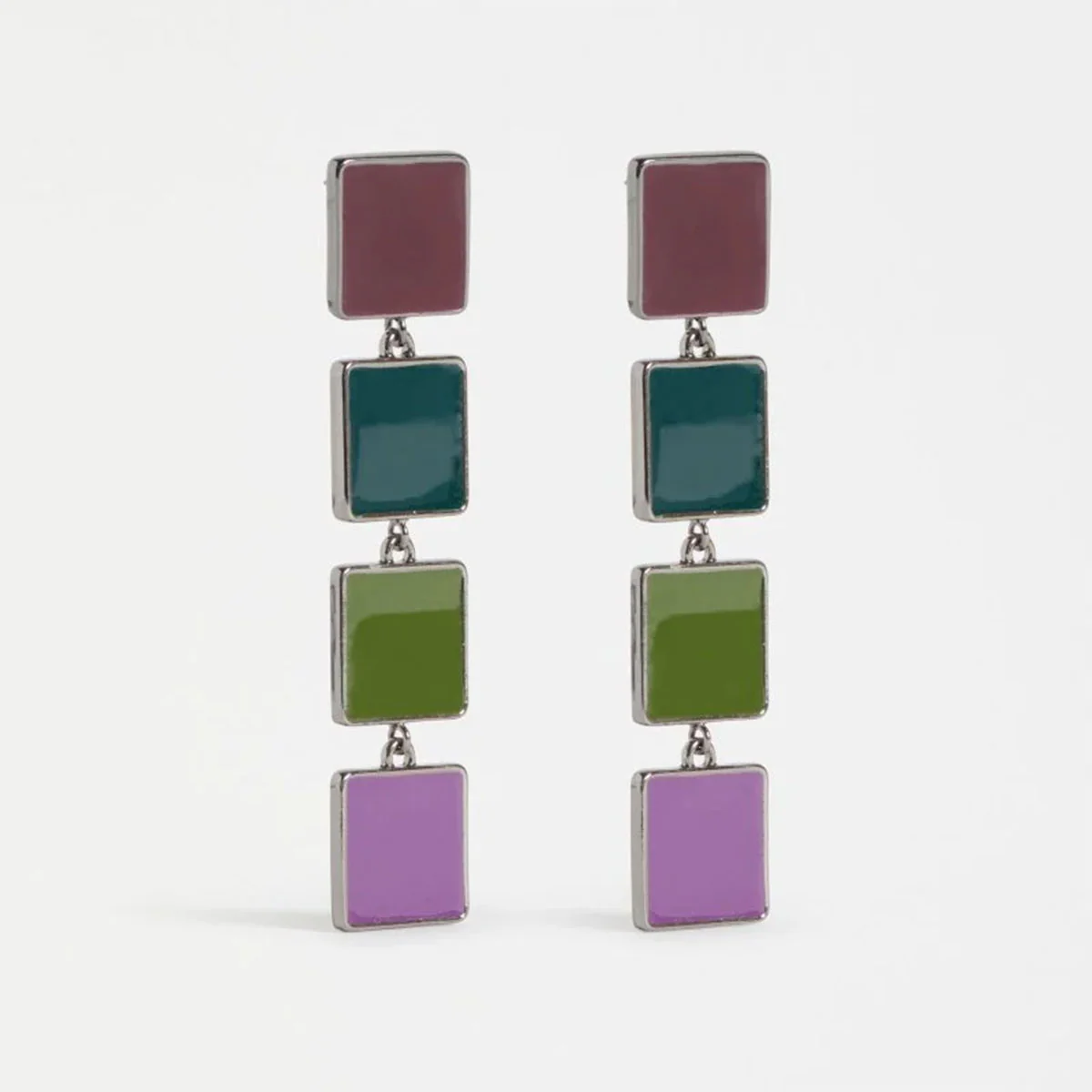 Long Drop Earring Vali Merlot - Elk Accessories