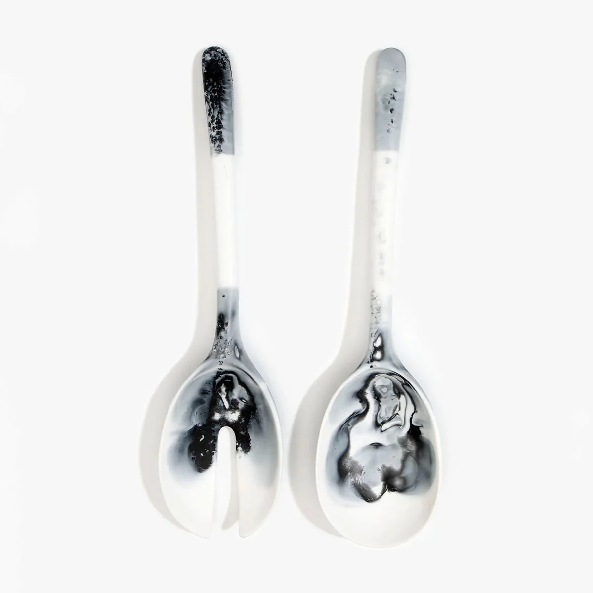 Long Stone Servers White Marble - Dinosaur Designs