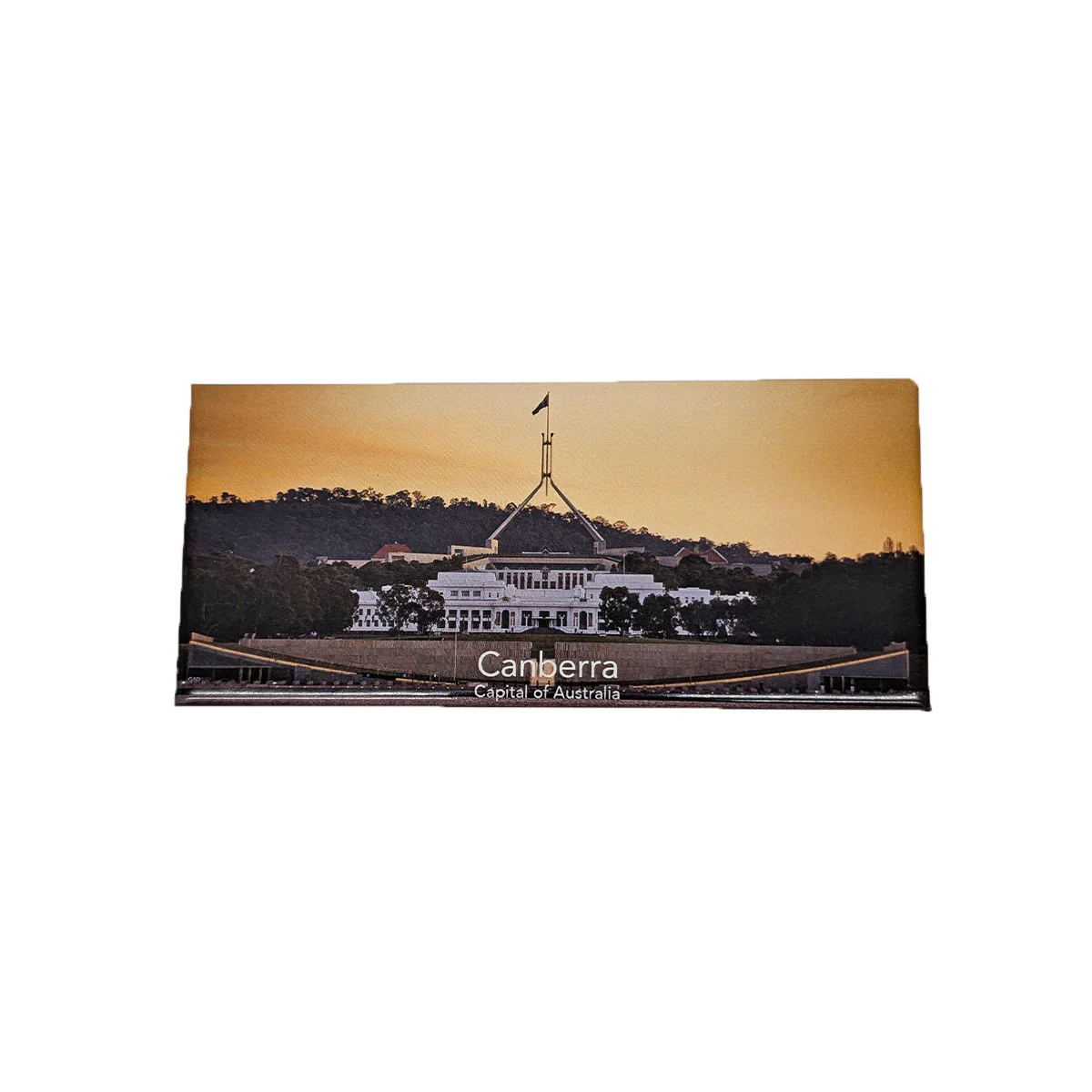 Magnet Canberra Sunrise Over Old & New Parliament House - Branded Ideas